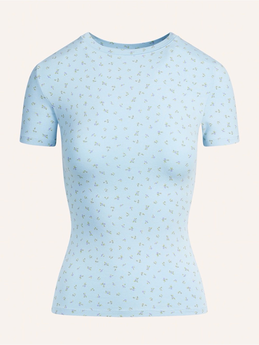 SKIMS cotton jersey floral tee